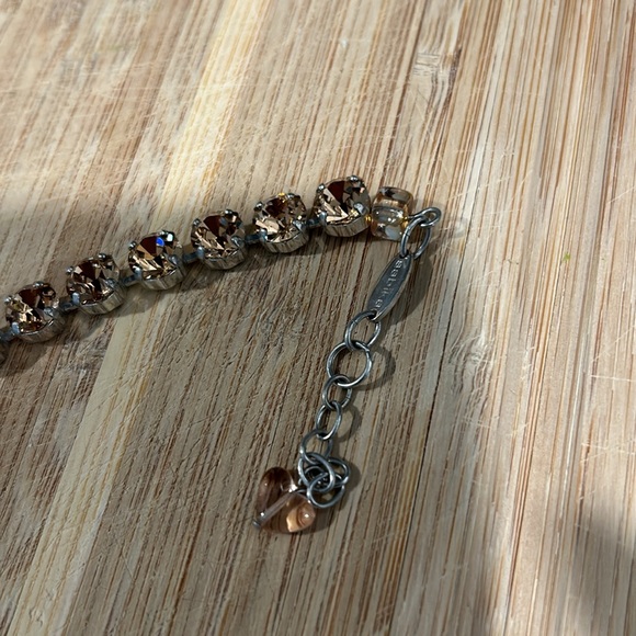 Gold Swarovski Crystals Bracelet new - Picture 6 of 6